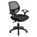 Techni Mobili Techni Mobili RTA-0097M-BK Mid-Back Mesh Task Chair - Black RTA-0097M-BK